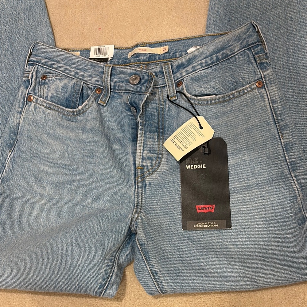 Levi's Blue Wedgie Jeans